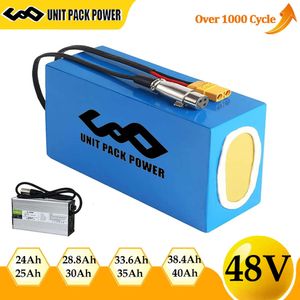 UPP L-G 21700 48V 28.8AH 33.6AH Batterie Ebike Pack 38.4AH 24AH 25AH 30AH 35AH Lithium Ion Electric Bicycle Escoloter Battery