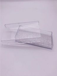 UPS 100 pièces OEM Custom High Quality Paper Paper Eyelash Custome Packaging Box 3D Vishes Lash China Vendors4270132