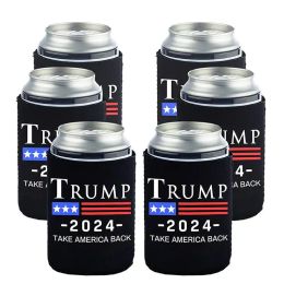 UPS 2024 Trump Cans Holder Party Decoration 12oz NEOPRENE 330ML BOARCH BOTTE SLANCH Z 5.24