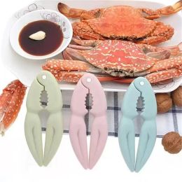 UPS 4 Couleurs Creative Peeling Noix Clip Homard Crabe Biscuit Crabe Pinces Fruits De Mer Outils Gadgets De Cuisine Rose Bleu Vert orange