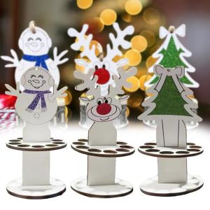 UPS Ornement De Noël Avec 10 Trous Dessin Animé Unique Porte-Monnaie Décoration Festival Fournitures De Fête Portefeuille Gâteau Rack DIY Argent Stand 10.4