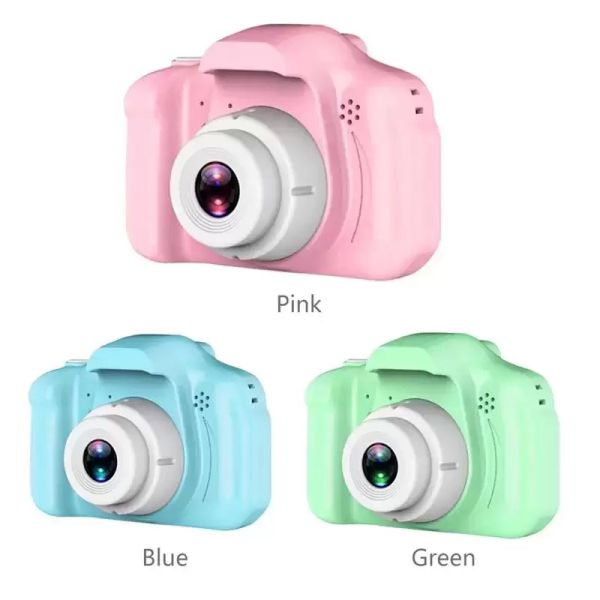 UPS Kids Camera Enfants Mini Party Favor Appareil photo numérique Cute Cartoon Cam 13MP 8MP SLR Jouets pour cadeau d'anniversaire Écran 2 pouces Prendre des photos