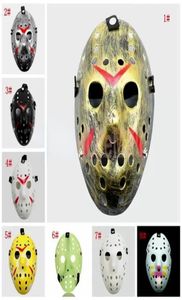 UPS Masquerade Masques Jason Voorhees Masque Vendredi 13e Horreur Movie Hockey Masque effrayant Halloween Costume Cosplay Plastic Party MA1718595