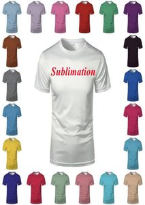 UPS SUBLIMATION BLANCE BLACHESE CHIRTS THIEL TERRANSE CHAMP PURE COLLE SOLIDE COLLE BLEALED POLYESTER TSHIRTS US MEN MEN FEMMES FEMMES SU1671159