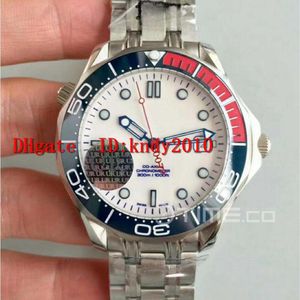 UR Factory Diver 300m 212 32 41 20 04 001 hommes montres 41mm montre du commandant cadran blanc sur Bracelet SS A2824 mécanique 2635