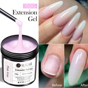 UR SUGAR 150g Extension ongles Gel bâtiment Ombre ongles Camouflage rapide dur tremper UV LED Art manucure 240229