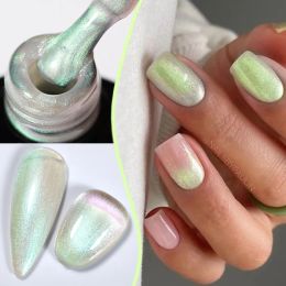 Ur Sugar 7ml Aurora Rubber Base Gel Nagel Polish Sparking Glitter Chrome Semi Permanente afwezigheid UV LED Nail Art Supplies Vernis