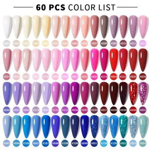 UR SUIKER 7 ml Kleur Gel Set Volledige Nagellak Kits Semi Permanente Losweken UV LED Art Vernis manicure Sets 240229