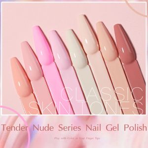 Ur Sugar 7ml gel Poolse jelly roze kleur melkachtig wit semi transparante manicure geniet van UV LED kleurrijke nagelgelvernissen