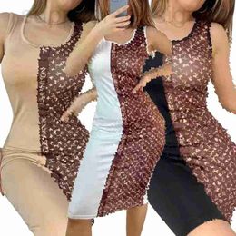Urban Sexy Dresses Designer Y71507 Dames Casual mode High Elastic Fabric Slim Fit Hip Dress 3 Colors Vfto