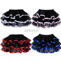 Robes sexy urbaines élastiques jupons gothiques jupe jupe jupon burlesque Mesh sexy micro mini jupe tutu dames performance sampunk jupes 240403