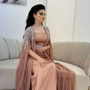 Robes sexy urbaines sirène bal sans bretelles perles col carré robe de soirée mode Arabie Saoudite femmes portent des robes de soirée de mariage pour yq240329