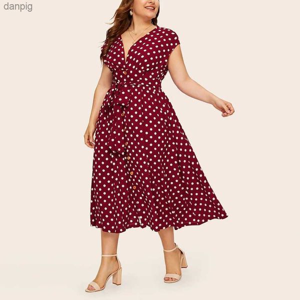 Robes sexy urbaines Robe de grande taille pour femmes 2023 Été Court Esclave Surdimensionné Robe Longue Sexy Lâche Femmes Élégantes Vesidos Imprimé Robe Midi Décontractée Y240402