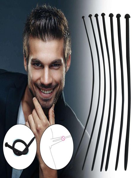 Sound urétral dilator jouet sexuel adulte pour les hommes érotiques silicone cathéter de pénis masculin de pénis de pénis