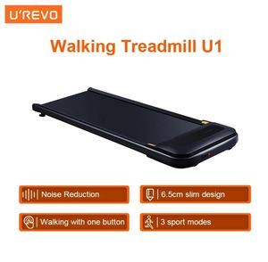 UREVO U1 Cinta de correr para ejercicios Máquina para caminar delgada para el hogar Equipo de ejercicios inteligente Gimnasio Ejercicio en interiores Soporte para correr Control remotoPr7873319