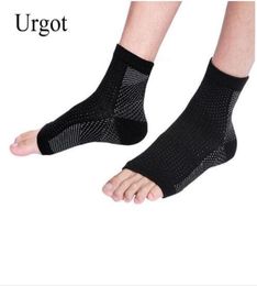 Urgot1pair Foot Angel Anti-vermoeidheid Compressie Voet Mouw Enkelsteun Hardloopcyclus Basketbal Sport Outdoor Heren 14pairs28pc4056085