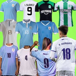 Uruguay 2024 Soccer Jerseys Atletico Nacional Penarol Suarez E.Cavani M.ugarte 2025 voetbalhemd 24/25 Retro 2010 R.araujo Arascaeta F.Vaerde Uniform Kids