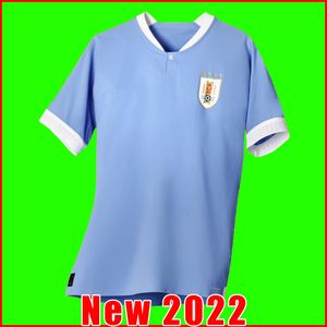 Maillot de football Uruguay 2022 2023 Suarez De Arrascaeta 22 23 R Araujo à domicile Bentancur E.Cavani D.Godin D.NUnez M Gomez Gimenez Chemise de football Uniformes Hommes Enfants Kit 112