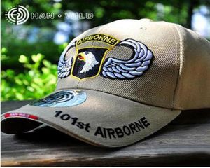 US 101 Baseball Cap Tactische Hoed Outdoor Vizier Eagle Borduren Militaire Hoed Hoge Kwaliteit Pilot Hats5873415