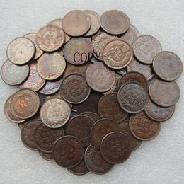 US 1859-1910 54pcs / lot Head Indian Head One Copper Copper Pendant Accessoires Coins
