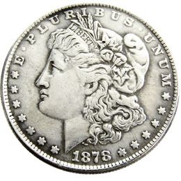 ONS 1878-P-CC-S Morgan Dollar Verzilverd Kopie Munten metalen ambachtelijke sterft productie fabriek 276B