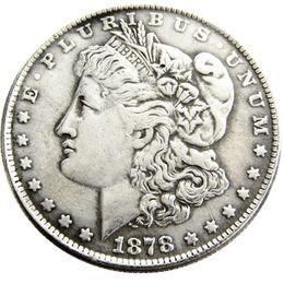 ONS 1878-P-CC-S Morgan Dollar Verzilverd Kopie Munten metalen ambachtelijke sterft productie fabriek 242o