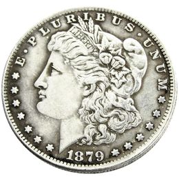 US 1879-P-CC-O-S Morgan Dollar Copy Coin Brass Craft Craft ornamenten Replica Coins Home Decoration Accessories306V