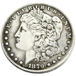 Copia de moneda de dólar Morgan de EE. UU. 1879-P-CC-O-S, adornos artesanales de latón, réplica de monedas, accesorios de decoración del hogar 276Y