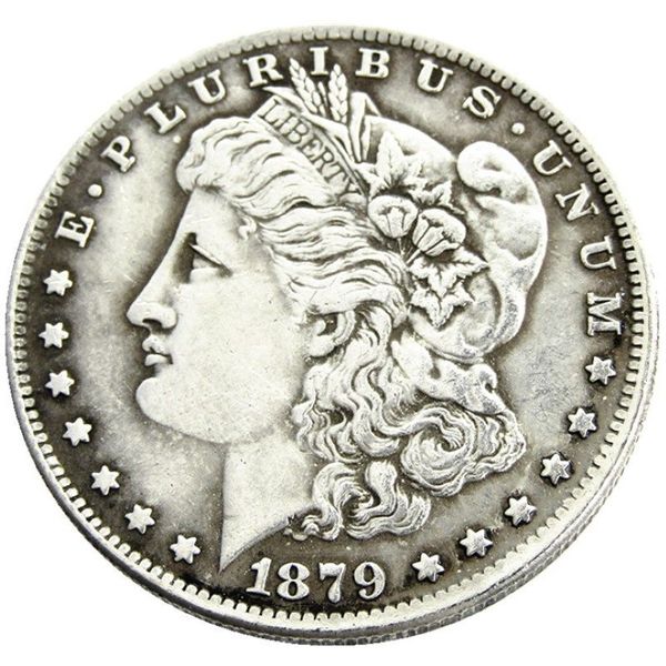 US 1879-P-CC-O-S Morgan Dollar copie pièce en laiton artisanat ornements réplique pièces décoration de la maison accessoires 218Y