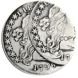 US 1876/1879 commerce Dollar erreur artisanat argent plaqué copie pièce en laiton ornements décoration de la maison accessoires