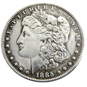 Copia de moneda de dólar Morgan US 1885-P-CC-O-S, adornos artesanales de latón, réplica de monedas, accesorios de decoración del hogar 222D