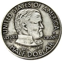 US 1922 Ulysses S. Grant half dollar verzilverde copy munt