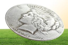 US 19231964 PSD Peace Dollar ambacht verzilverde copy munten metaal die van de productie Factory 4956616