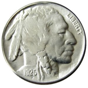 US 1925 P/D/S Buffalo Nickel cinq cents (sur sol surélevé) copie pièces