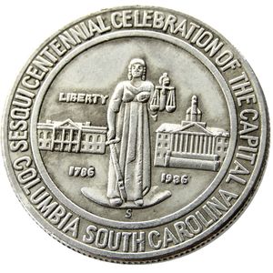 VS 1936 Columbia herdenkingshelft half dollar verzilverde kopie Coin