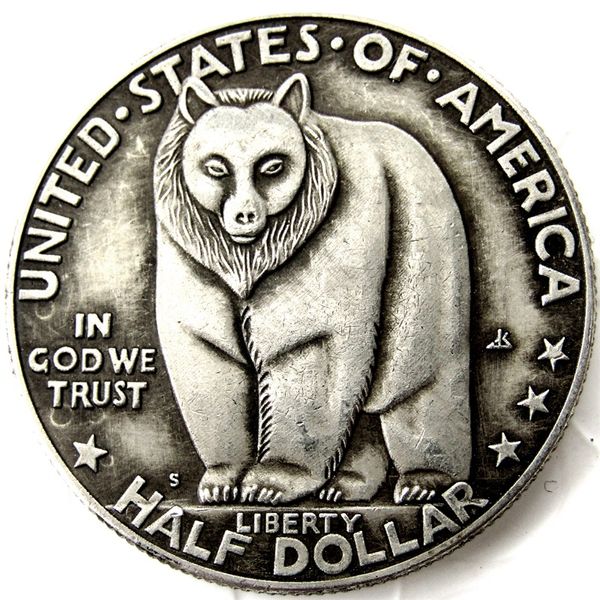 US 1936 San Francisco commémorative argent plaqué demi-dollar artisanat copie pièces métal meurt fabrication usine prix