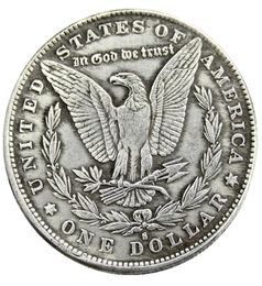 US 28PCS Morgan Dollars 18781921quotsquot verschillende datums Mintmark ambachtelijke verzilverde copy munten metaaldies productie2961456
