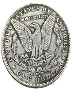 US 28 stks Morgan Dollars 18781921quotsquot verschillende datums mintmark ambachtelijke verzilverde copy munten metaaldies productie3312988