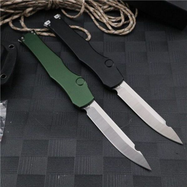 Cuchillo plegable de US-A07, hoja Elmax con mango de aluminio, herramienta táctica de autodefensa EDC para acampar al aire libre, cuchillos de lucha Exocet