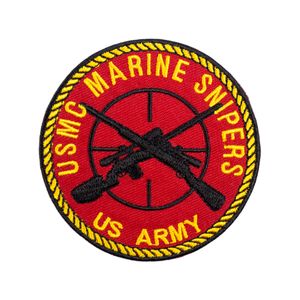 US Army Embroidery Patches Marine Military Iron On Patch voor Kleding Applique Jas Vest Accessoires DIY Morale Force Badges