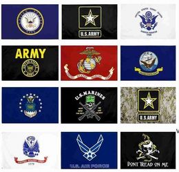 US Army Flag USMC 13 Stijlen Directe Fabriek Groothandel 3x5FTS 90x150cm Air Force Skull Gadsden Camo Leger Banner US Marines