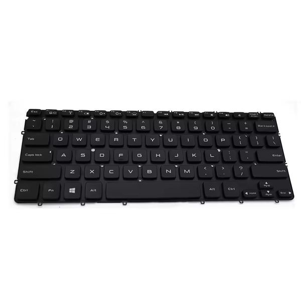 Clavier de rétroéclair américain pour Dell XPS 12 13 XPS13D 13R L321X L322X XPS13 Couleur noire