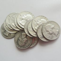 US Munten Een set van (1932-1964) -PSD 14 stcs Craft Washington Quarter Dollar Copy Decorate Coin