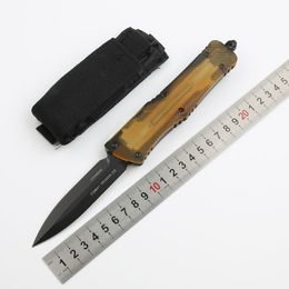 Couteau automatique de Combat américain t-roodon, chasseur de primes, couteaux de poche PEI A07, couteaux cadeaux automatiques UT85 UTX85 EDC outil