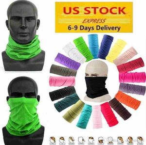 EE. UU. Ciclismo Unisex Cabeza mágica Cara Máscara protectora Cuello Polaina Biker's Tube Bandana Bufanda Fiesta Muñequera Gorra al aire libre