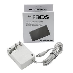 Chargeur mural à 2 broches US EU, adaptateur secteur pour machine de jeu Nintendo NDSI /2DS/3DS /3DSXL/ 3DS, fire cow