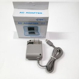 US EU Plug Accueil Chargeur de voyage mural Adaptateur de cordon d'alimentation secteur avec boîte de vente au détail pour Nintendo DS Lite NDSL