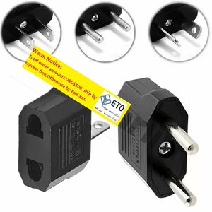 EE. UU. UE a EE. UU. UE Au Adaptador Convertidor de enchufe de alimentación Adaptador Convertidor de viaje Cargador de pared Adaptador de corriente