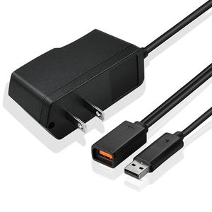 Adaptateur secteur USB US EU 90V-240V avec câble de charge USB pour chargeur de capteur 360 Kinect