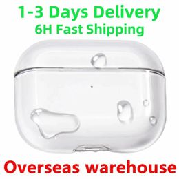 US EU Warehouse For Apple Airpods Pro 2 Air pods Pro 2 3 Earphones 2nd Headphone Accessories Silicone Protective Cover Apple Wireless Charging Box Shockproof Case